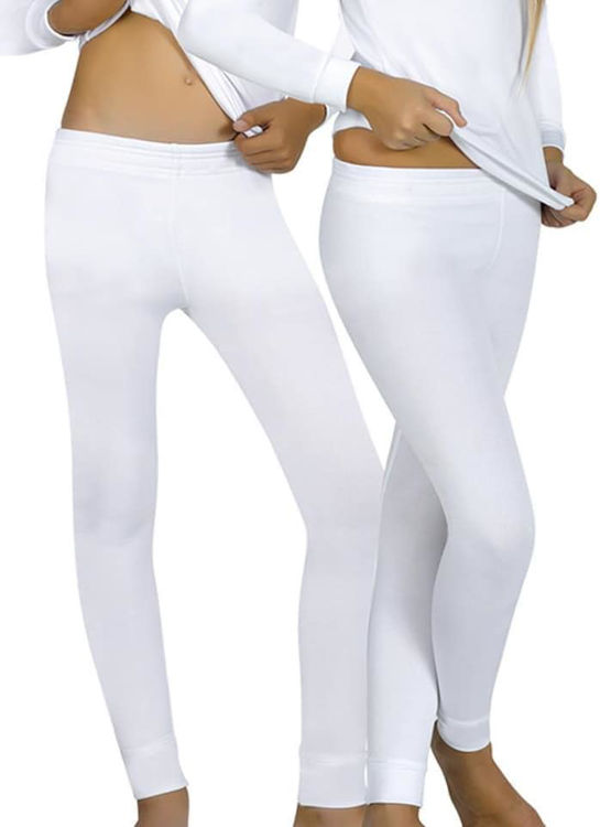 Picture of 70206 Long John Thermal For Kids Available In White/Black